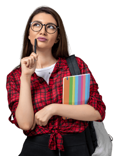 Student learning from home